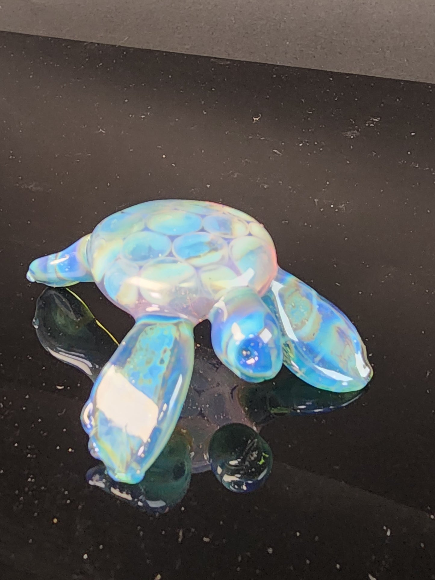 Turquoise Sparkle Sea Turtle