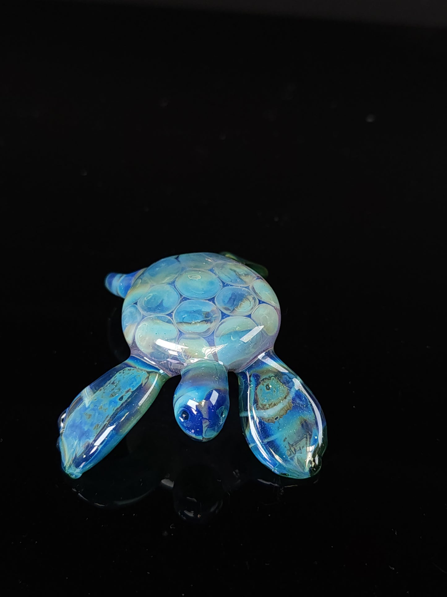 Turquoise Sparkle Sea Turtle