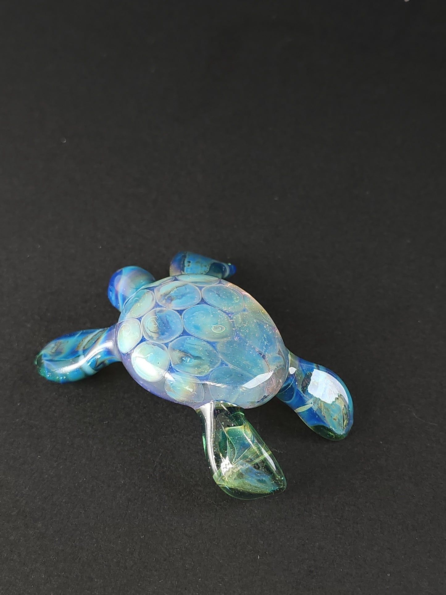 Turquoise Sparkle Sea Turtle