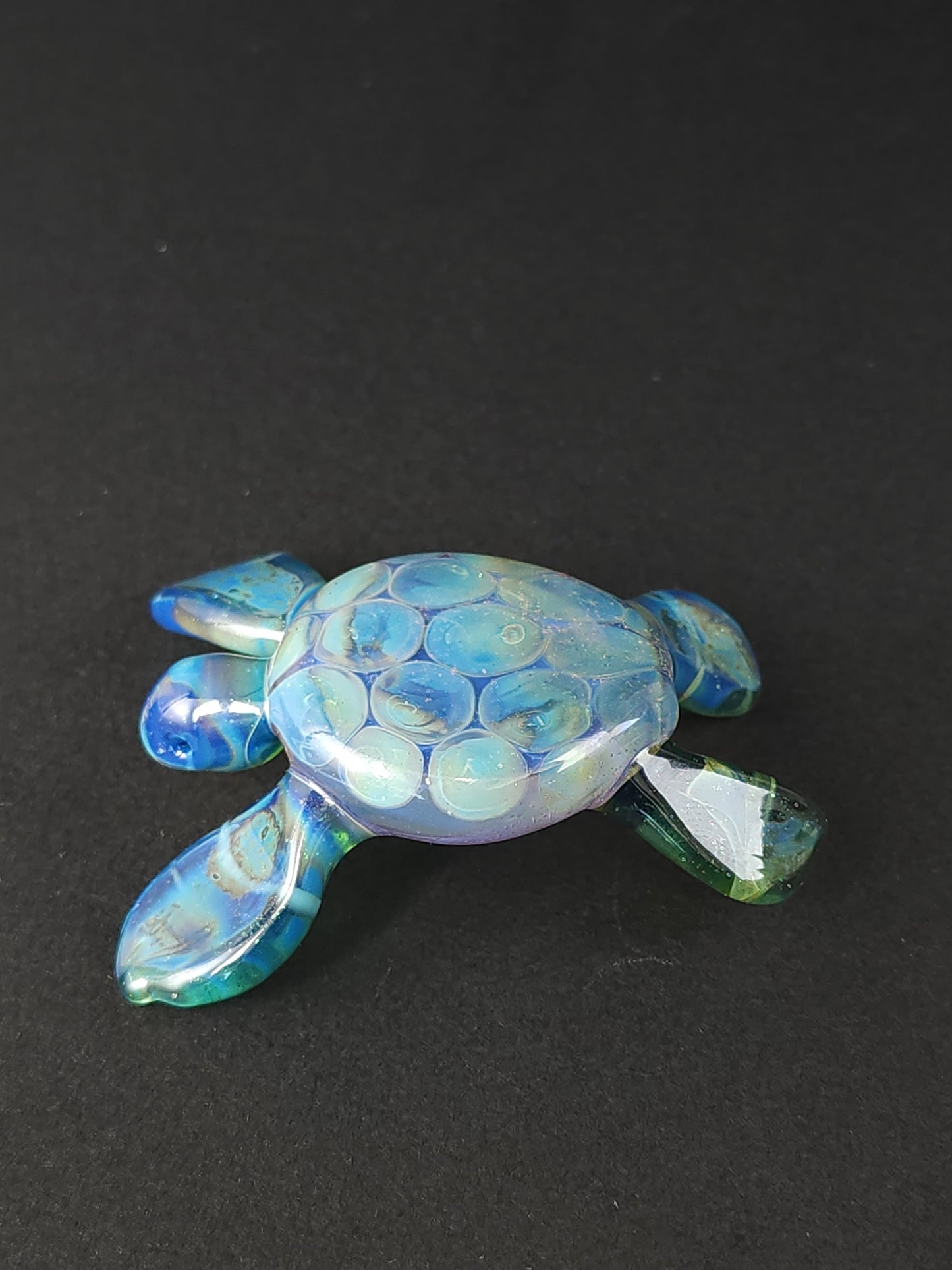 Turquoise Sparkle Sea Turtle