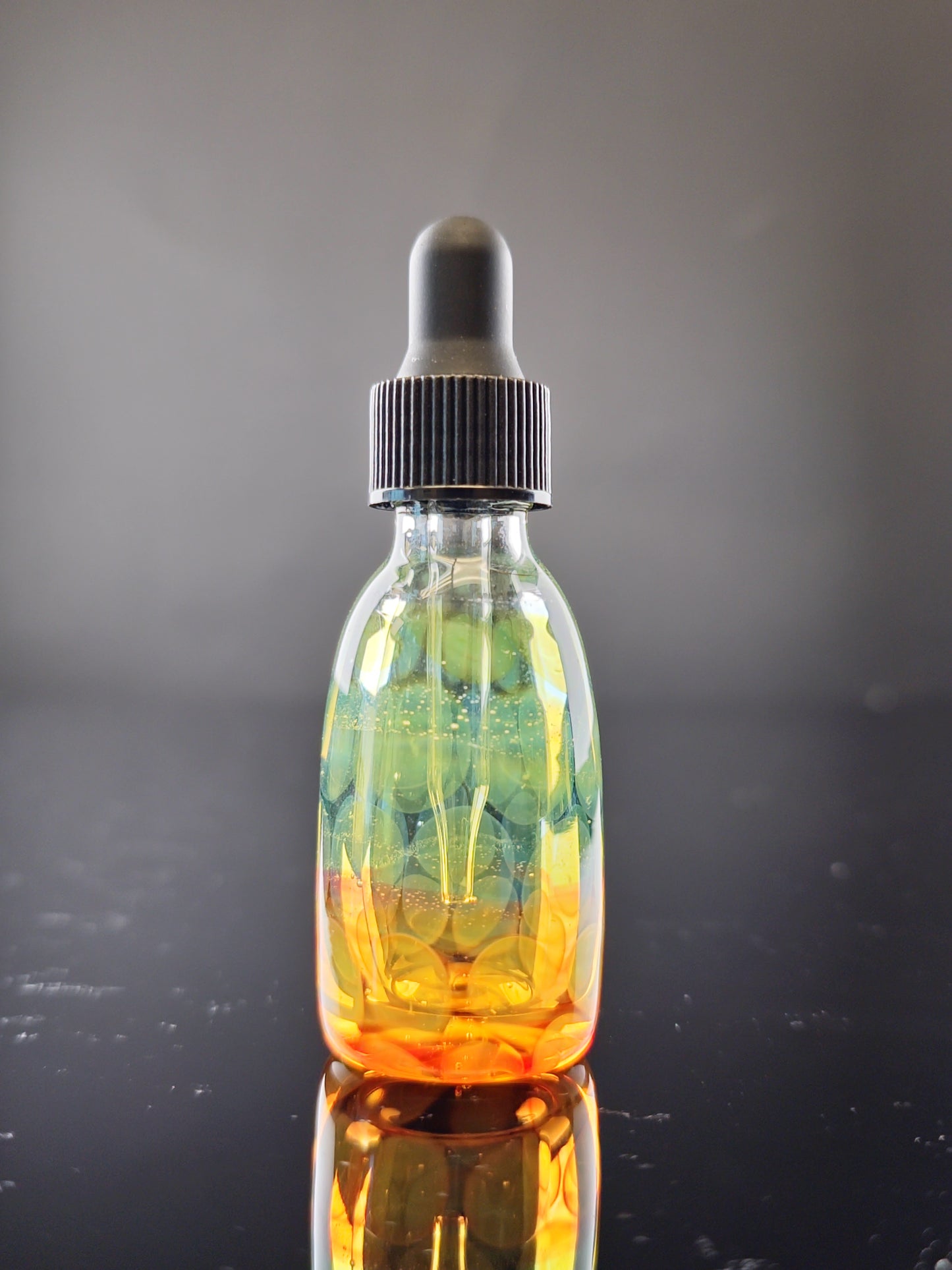 Green/Orange/Red Dropper Bottle