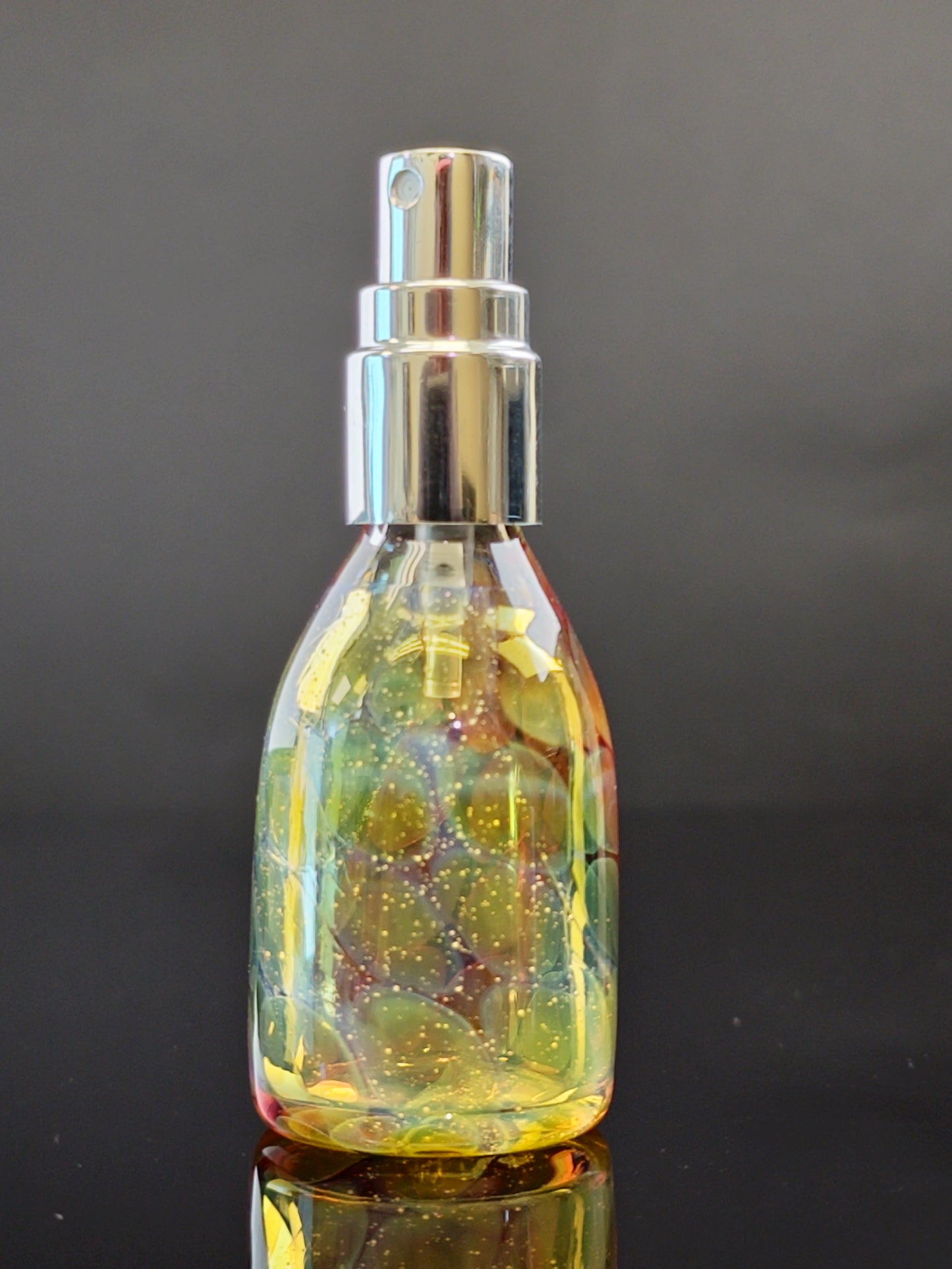 Transparent Yellow/Red Bottle