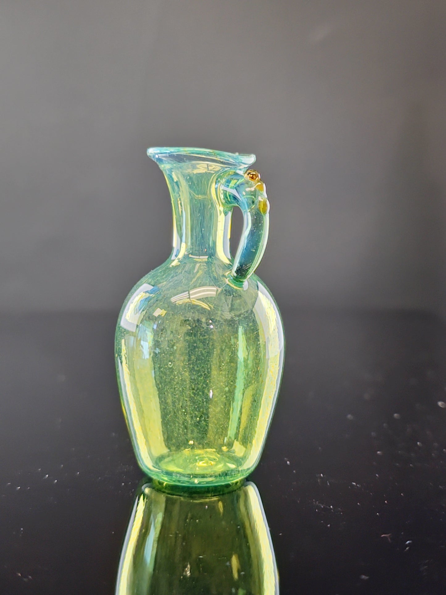 Transparent Green Mini Pitcher