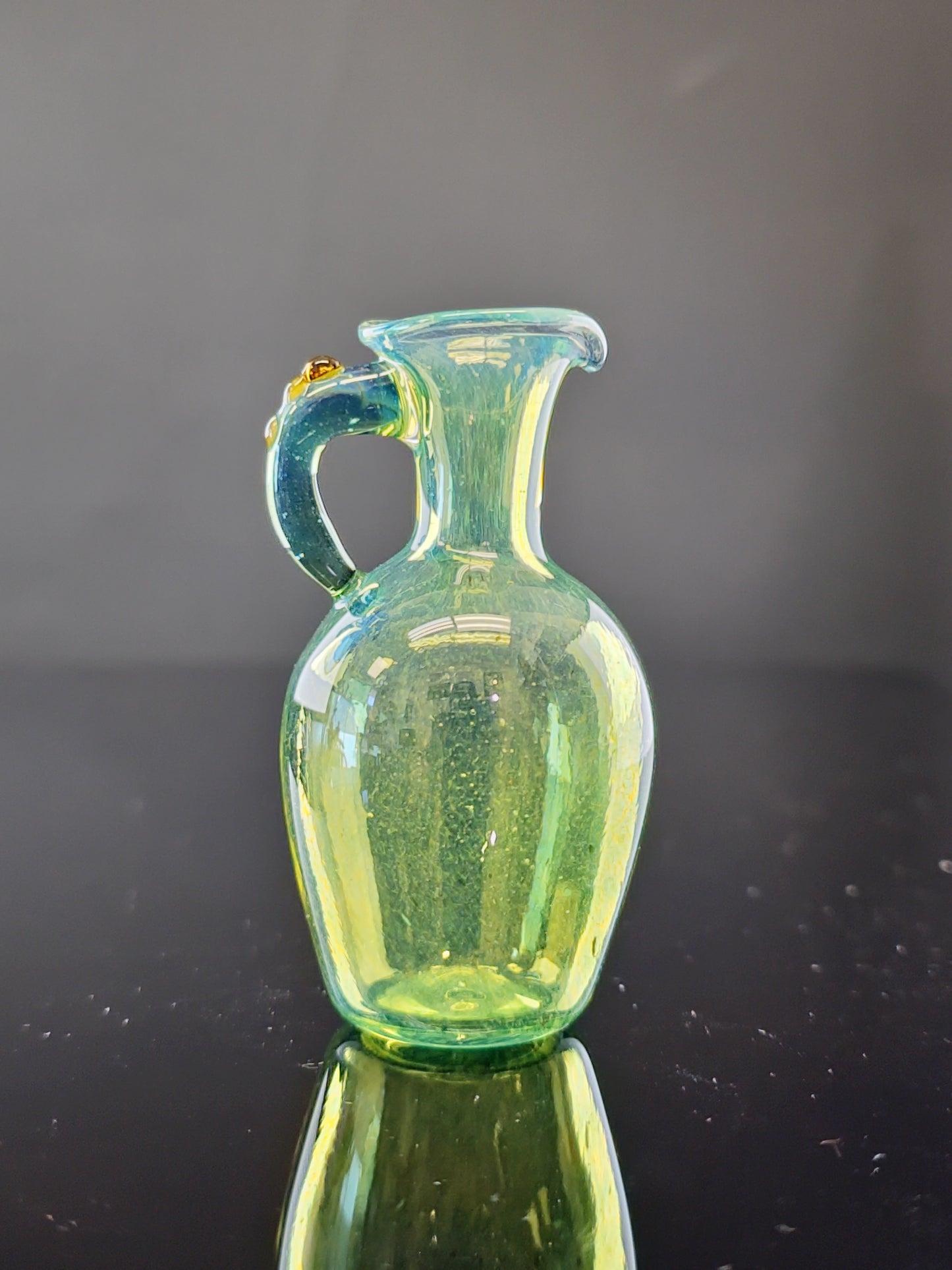 Transparent Green Mini Pitcher