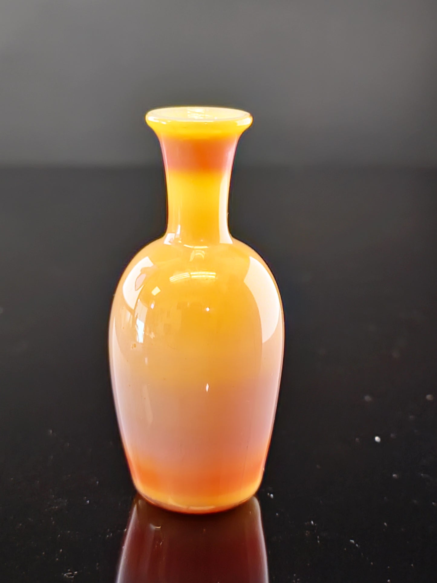 Orange/Pink Mini Vase