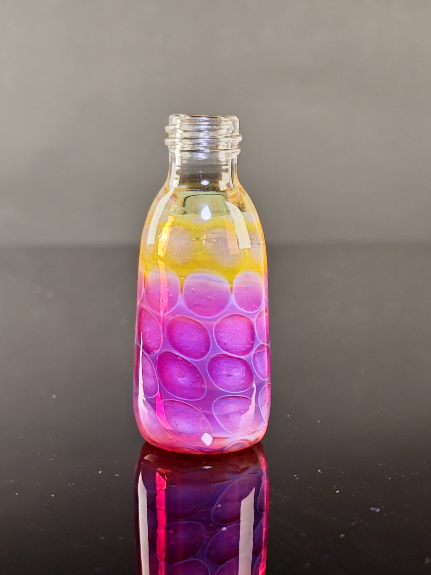 Purple Dropper Bottle