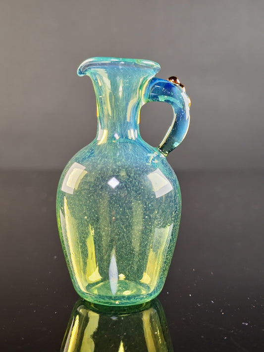 Transparent Green Mini Pitcher