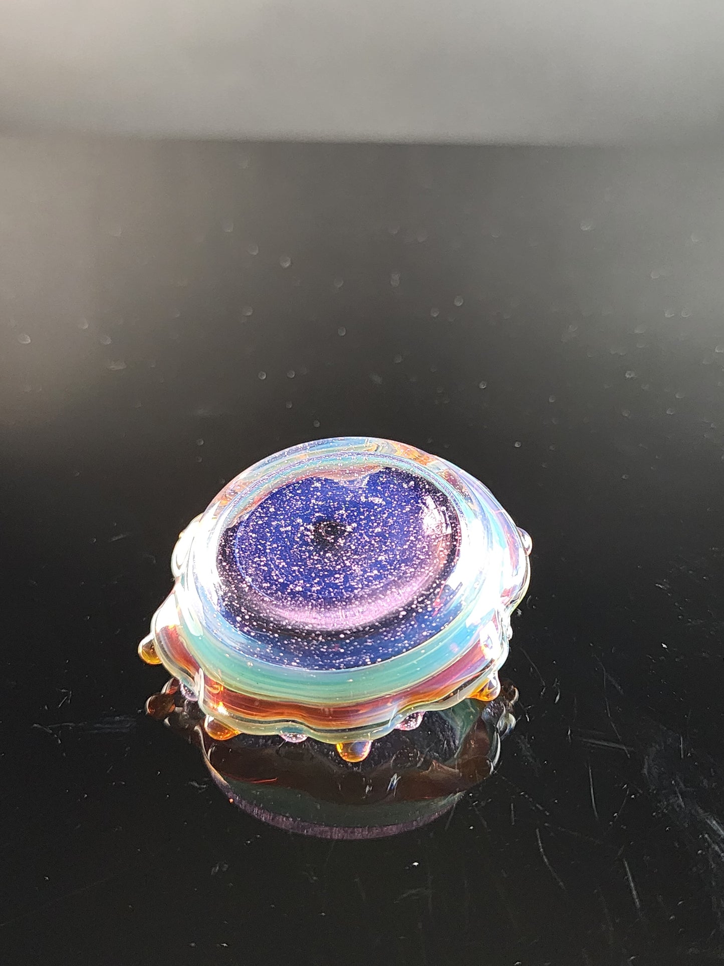 Blue-Purple Wavy Dish