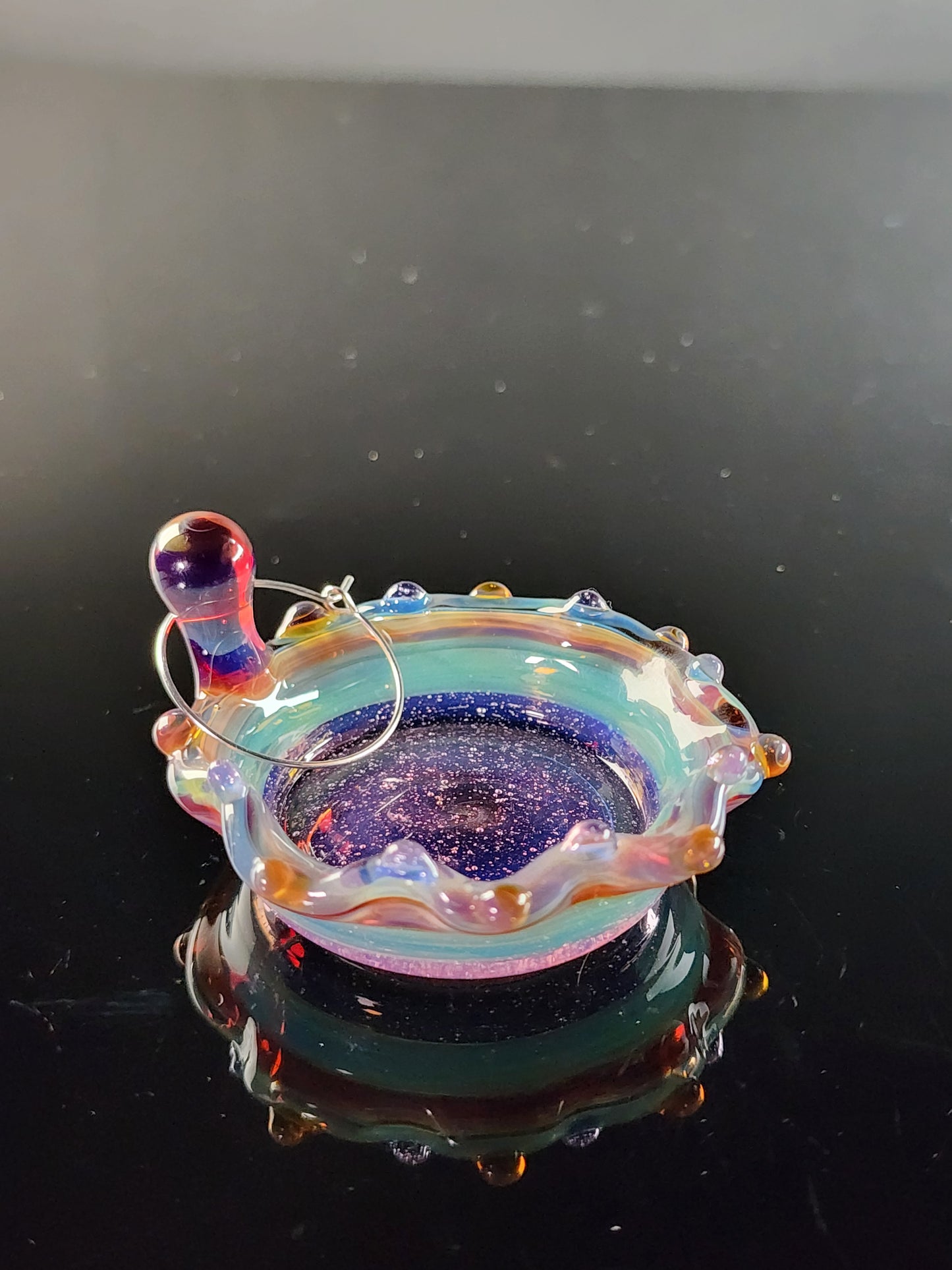 Blue-Purple Wavy Dish